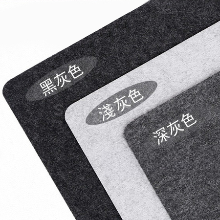 Customization Epoxy Anti-slip Felt Desk Mat Corporate Gifts