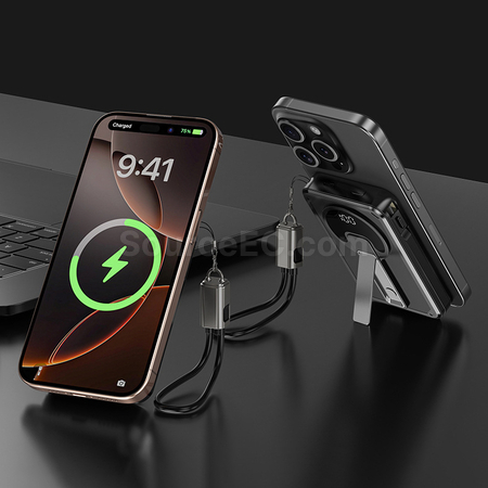 Customization 4-in-1 Magnetic Power Bank Corporate Gifts