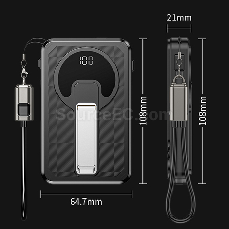 Customization 4-in-1 Magnetic Power Bank Corporate Gifts