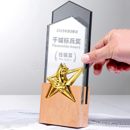 Customization Creative Wood Award Corporate Gifts