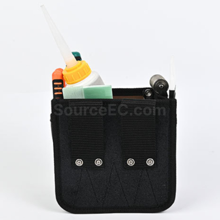 Customization PU Imitation Leather Multifunctional Storage Portable Tool Waist Bag Corporate Gifts