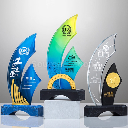 Customization Crystal Trophy Corporate Gifts