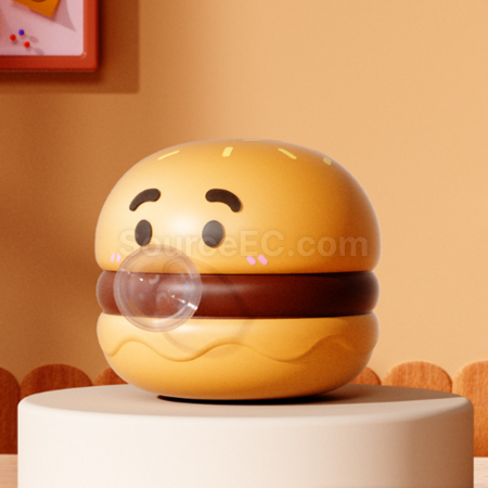 Customization Hamburger and French fries squeeze toy for stress relief Corporate Gifts