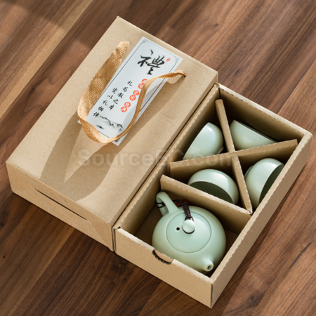 Customization Portable travel ceramic tea set Corporate Gifts