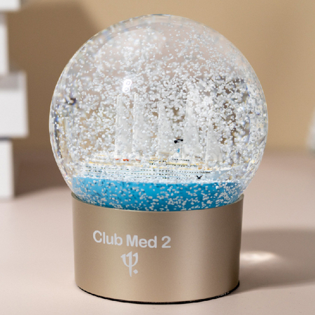 Customization Cruise Ship Crystal Ball Corporate Gifts