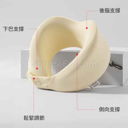 Customization Foldable Storage Memory Cotton Neck Pillow Corporate Gifts