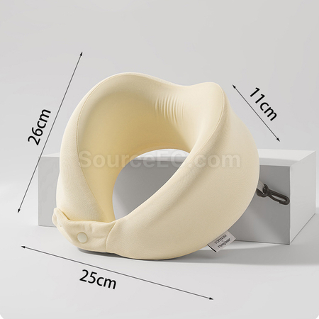 Customization Foldable Storage Memory Cotton Neck Pillow Corporate Gifts
