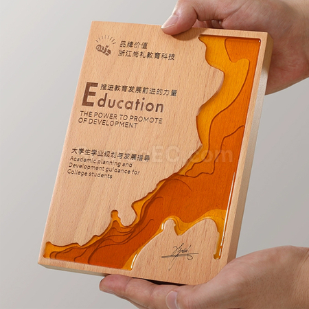 Customization Wooden Plate Corporate Gifts
