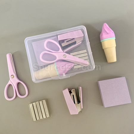 Customization Mini Macaron Color Stationery Set Corporate Gifts