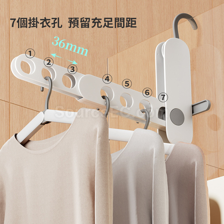 Customization Portable Foldable Travel Multi-Hole Clothes Drying Rack Corporate Gifts