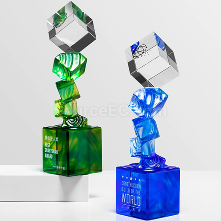 Customization Crystal Trophy Corporate Gifts