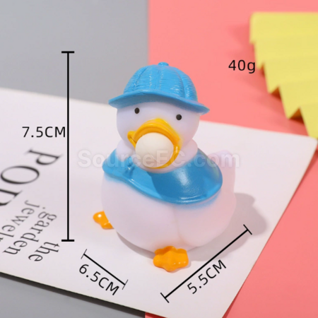 Customization Little Duck Stress-Relief Bubble-Squeezing Toy Corporate Gifts