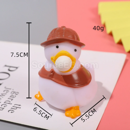 Customization Little Duck Stress-Relief Bubble-Squeezing Toy Corporate Gifts