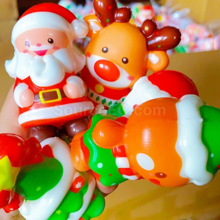 Customization Christmas squeeze decompression toy PU slow rebound Corporate Gifts