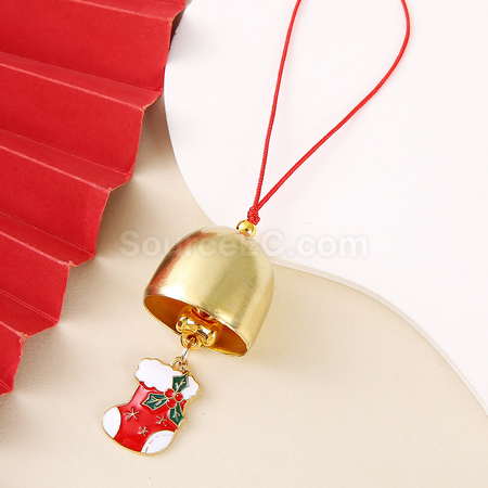Customization Christmas small bell wind chime pendant ornament Corporate Gifts