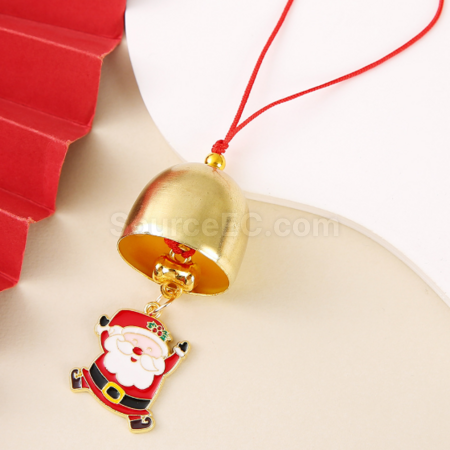 Customization Christmas small bell wind chime pendant ornament Corporate Gifts