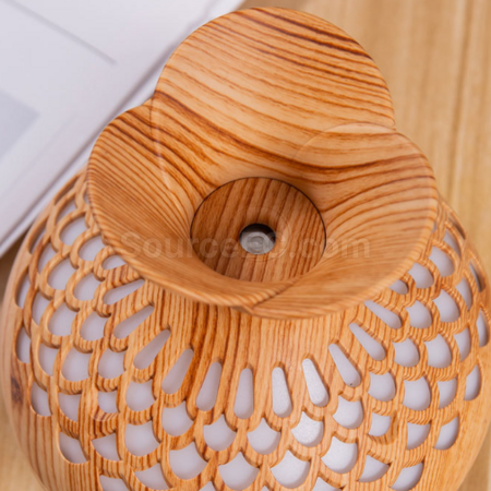 Customization Creative wood-grain vase humidifier Corporate Gifts