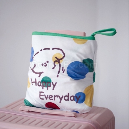 Customization Digital printed handle pillow blanket Corporate Gifts