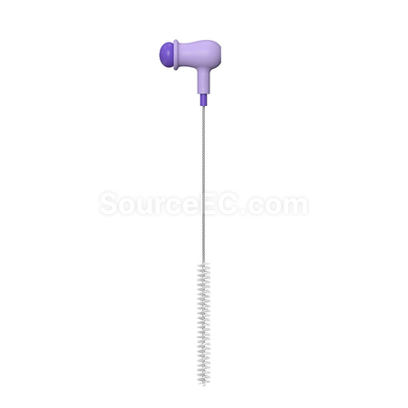 Customization Bendable pea straw brush Corporate Gifts