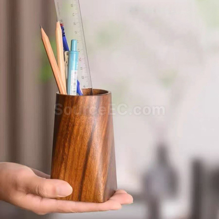 Customization Wooden Pen Holder Corporate Gifts