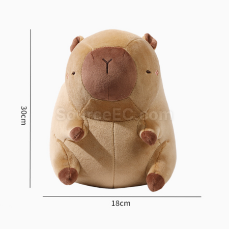 Customization Capybara Transformable Dual-Use U-Shaped Pillow Corporate Gifts