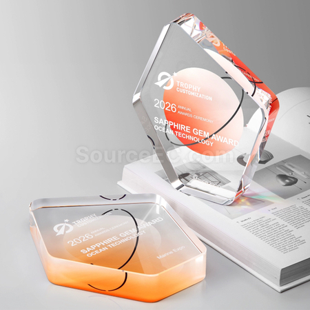 Customization Crystal Trophy Corporate Gifts