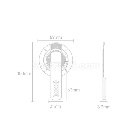 Customization Phone ring rotating stand Corporate Gifts