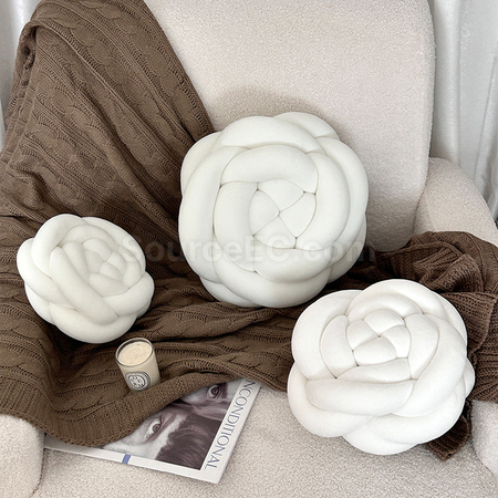 Customization Knitted Rose Cushion Corporate Gifts