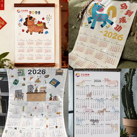 Customization Calendar wall hanging Corporate Gifts