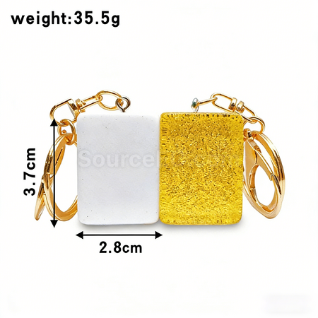 Customization Mahjong keychain pendant Corporate Gifts