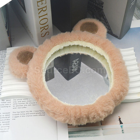 Customization Plush desktop makeup mirror Corporate Gifts