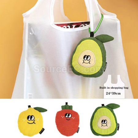 Customization Custom corduroy foldable shopping bag dolls Corporate Gifts