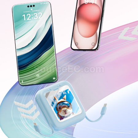 Customization 3C Certified Illuminated Makeup Mirror Power Bank Corporate Gifts
