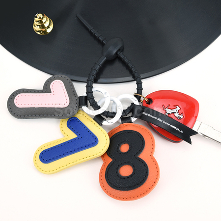 Customization Lucky Number Keychain Corporate Gifts