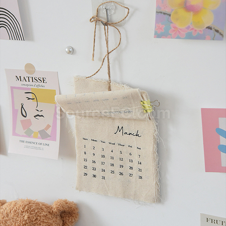 Customization Tear-off canvas calendar Corporate Gifts