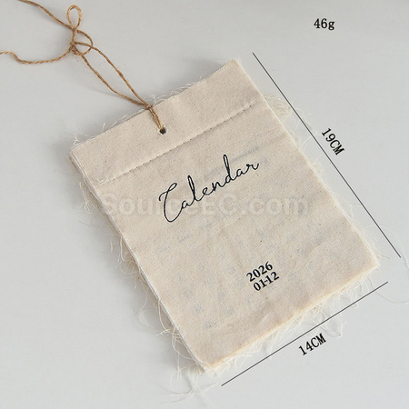Customization Tear-off canvas calendar Corporate Gifts