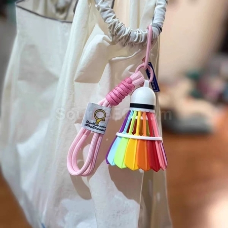 Customization Badminton pendant keychain Corporate Gifts