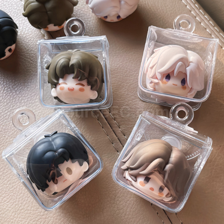 Dustproof transparent doll bag storage bag