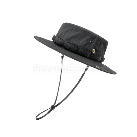 Wide-brim sun protection quick-drying sunshade bucket hat