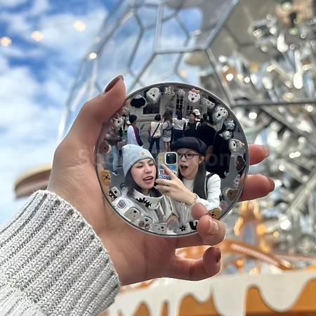 Customization Travel Photography Essential: Swivel Mirror Corporate Gifts