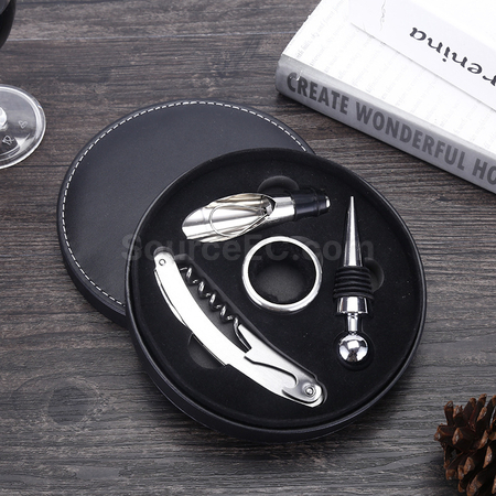 Customization Wine Opener Four-Piece Set Corporate Gifts