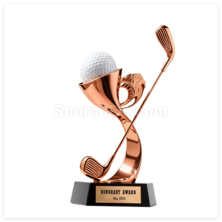 Customization Metal Golf Trophy Corporate Gifts