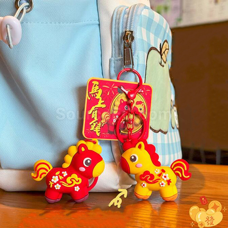 Customization Pony Keychain Pendant Corporate Gifts
