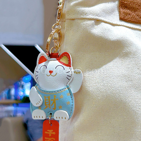Customization Lucky Cat Keychain Corporate Gifts
