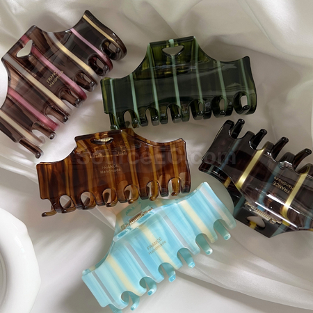 Customization Custom acetate claw hair clips Corporate Gifts