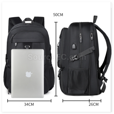 Customization Extra-Large Capacity Expandable Backpack Corporate Gifts
