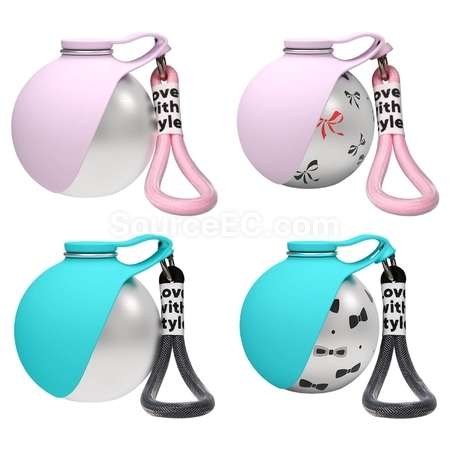 Customization Portable Stainless Steel Pet Water Bottle Pendant Corporate Gifts
