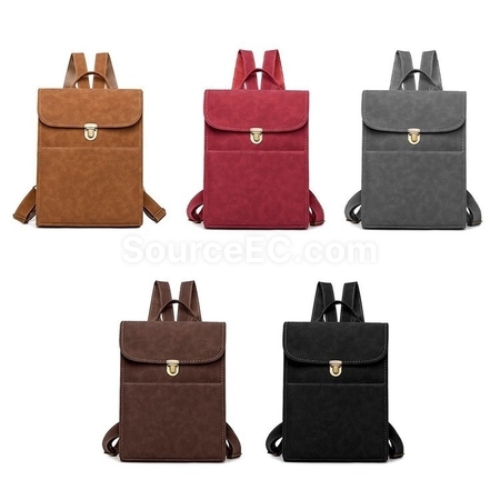 Customization 日韩风优雅电脑PU磨砂双肩包 Corporate Gifts
