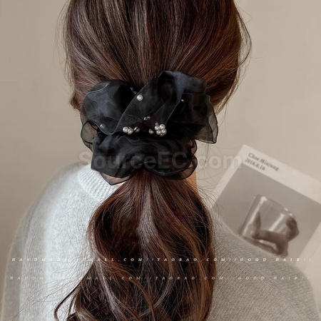 Customization Organza large intestine hair tie Corporate Gifts