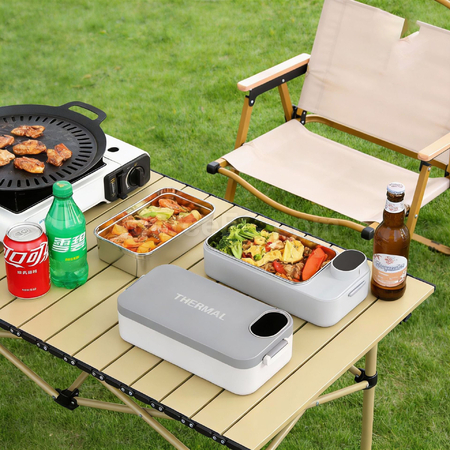 Customization Smart Heating and Insulating Stainless Steel Lunch Box Corporate Gifts